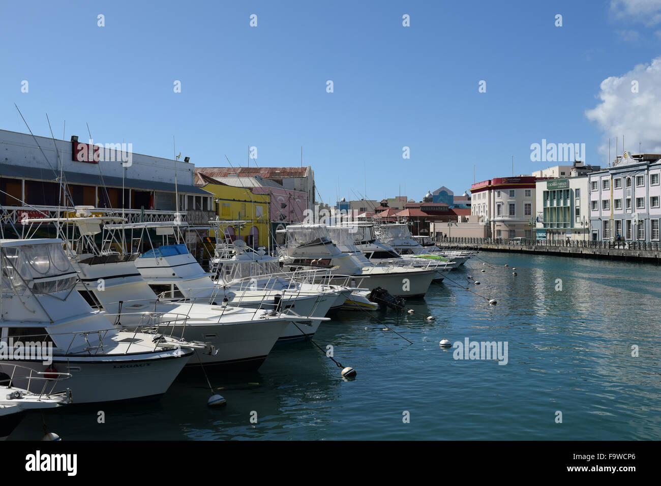 Bridgetown, Barbados, en el Caribe Foto de stock