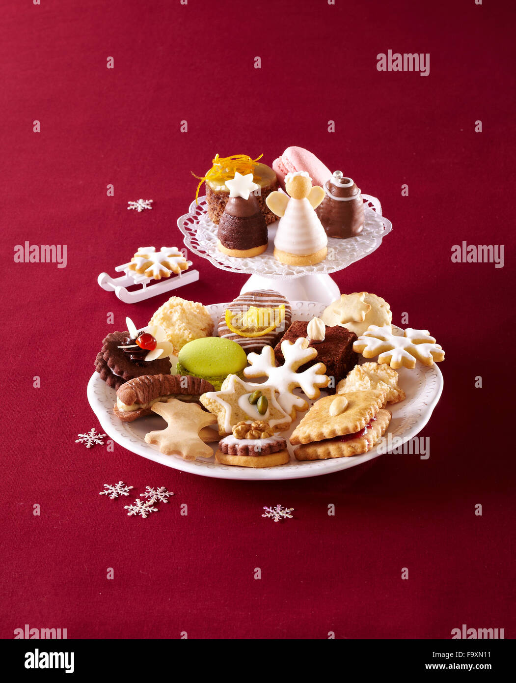 Portada - dulces navideños Fotografía de stock - Alamy