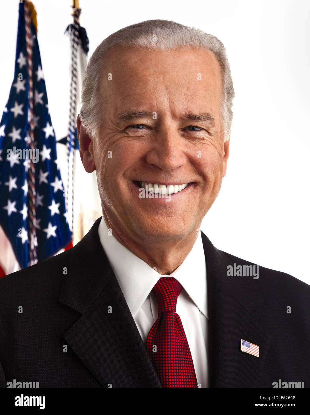 Joseph Robinette "Joe" Biden Jr. americano que es el 47º Vicepresidente de los Estados Unidos. Sólo para uso editorial Foto de stock