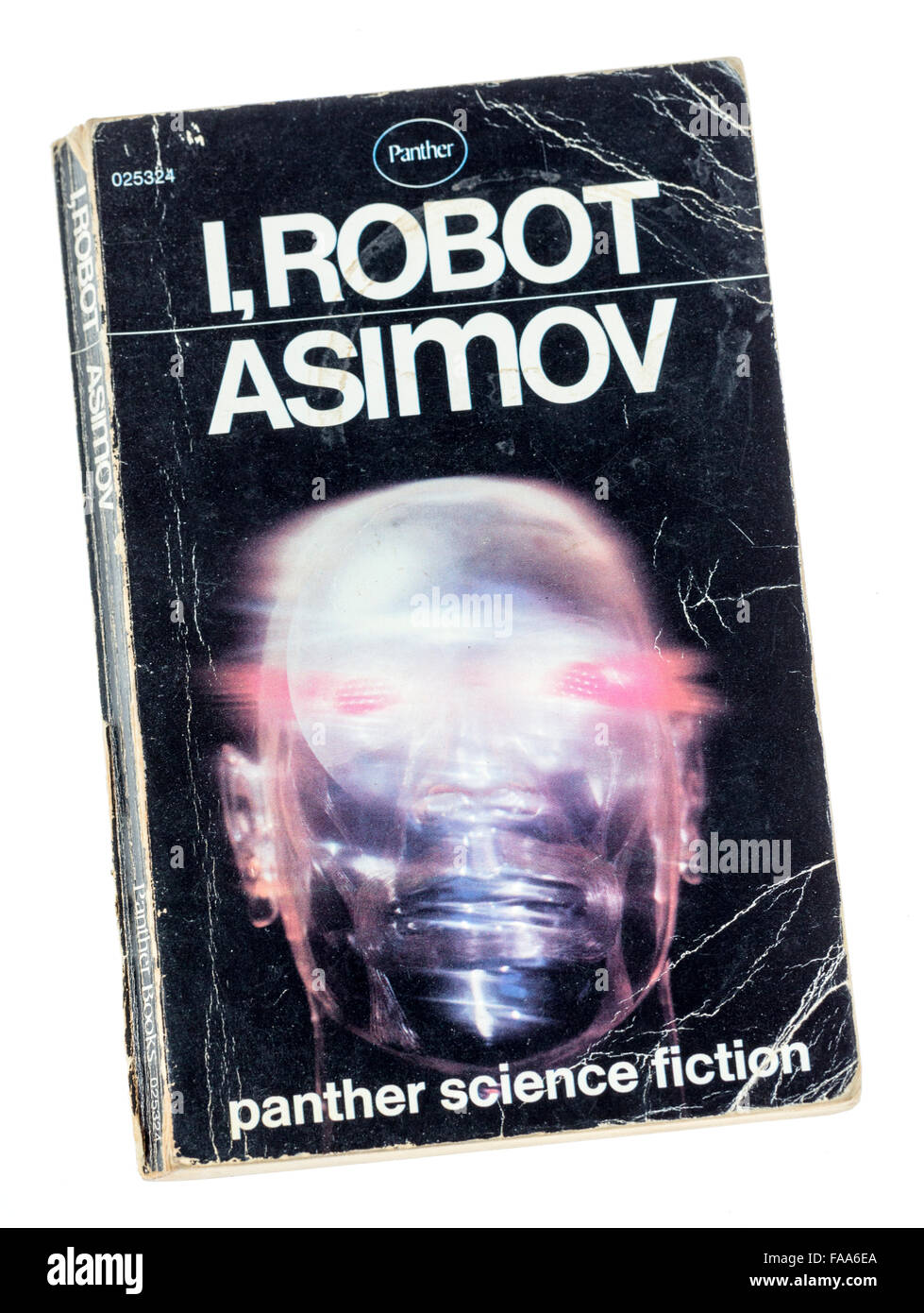 Portada del libro Yo, Robot de Isaac Asimov, Pantera ciencia ficción  Fotografía de stock - Alamy