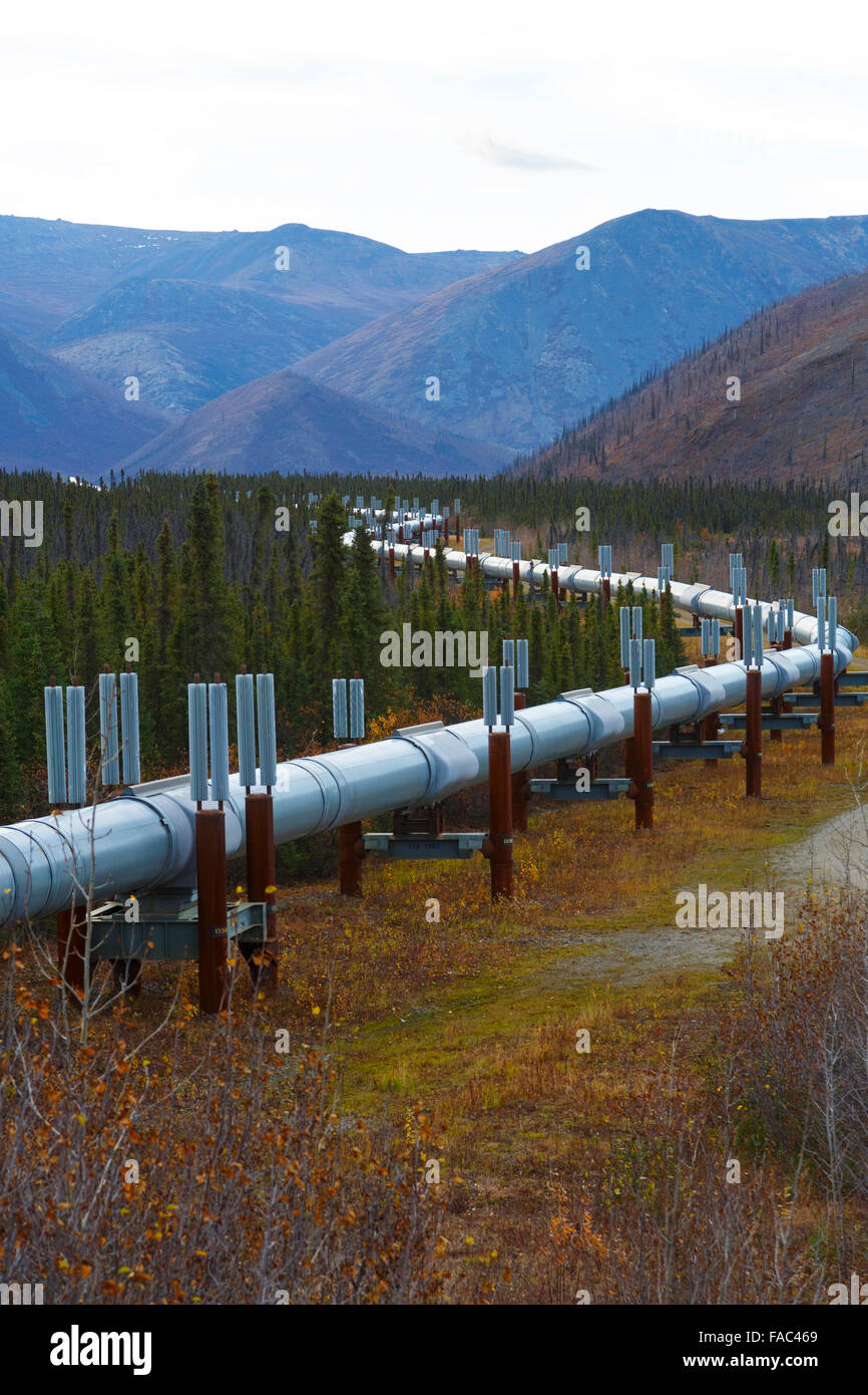 Dalton Highway, Alaska. Foto de stock