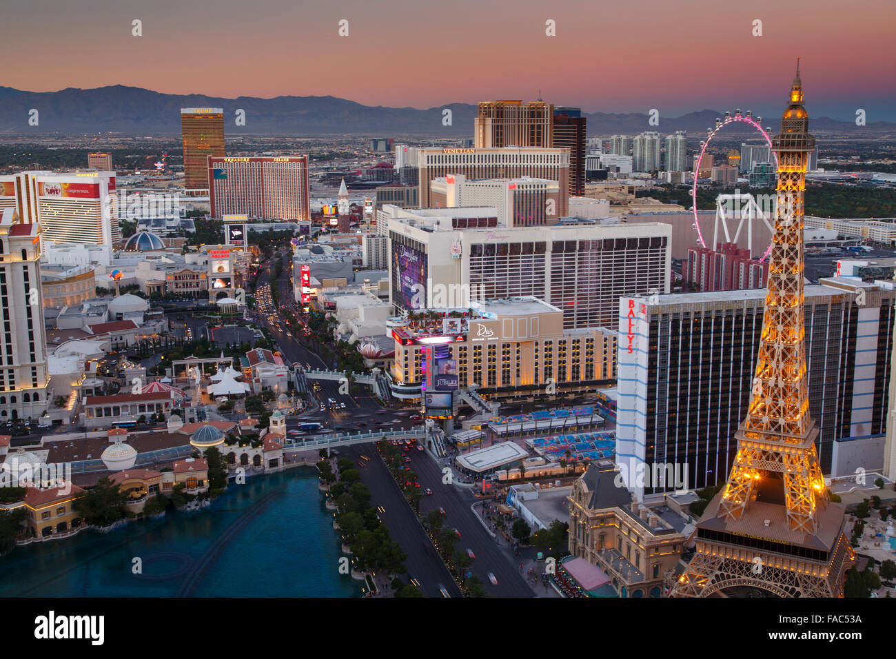 Las Vegas, Nevada. Foto de stock