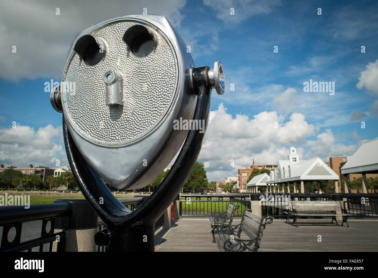 Viewscope en Charleston, Carolina del Sur. Foto de stock