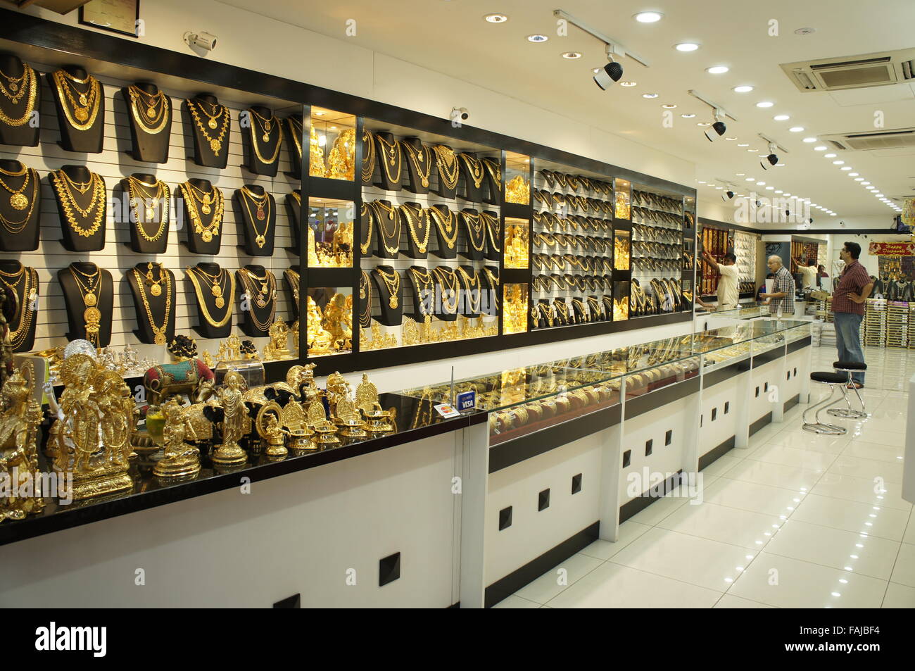 Tienda de joyas de oro en Little India de Kuala Lumpur, Malasia Fotografía  de stock - Alamy