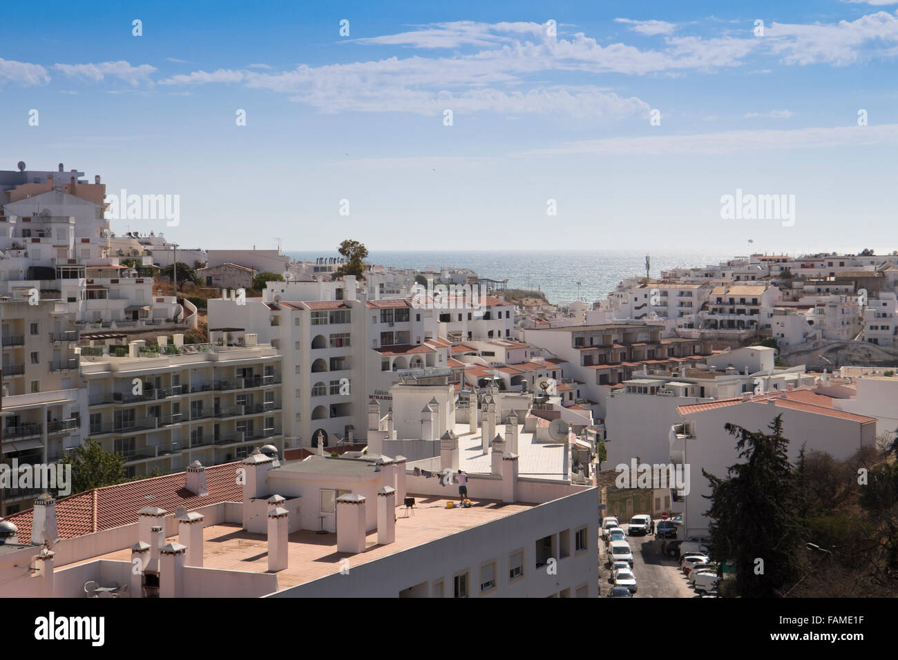 Albufeira, Algarve, Portugal Foto de stock