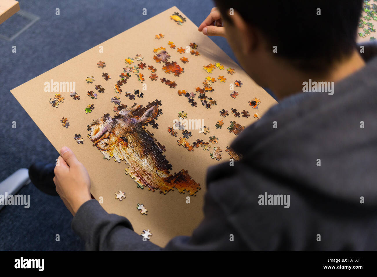Puzzle, el rompecabezas más grande del mundo Fotografía de stock - Alamy
