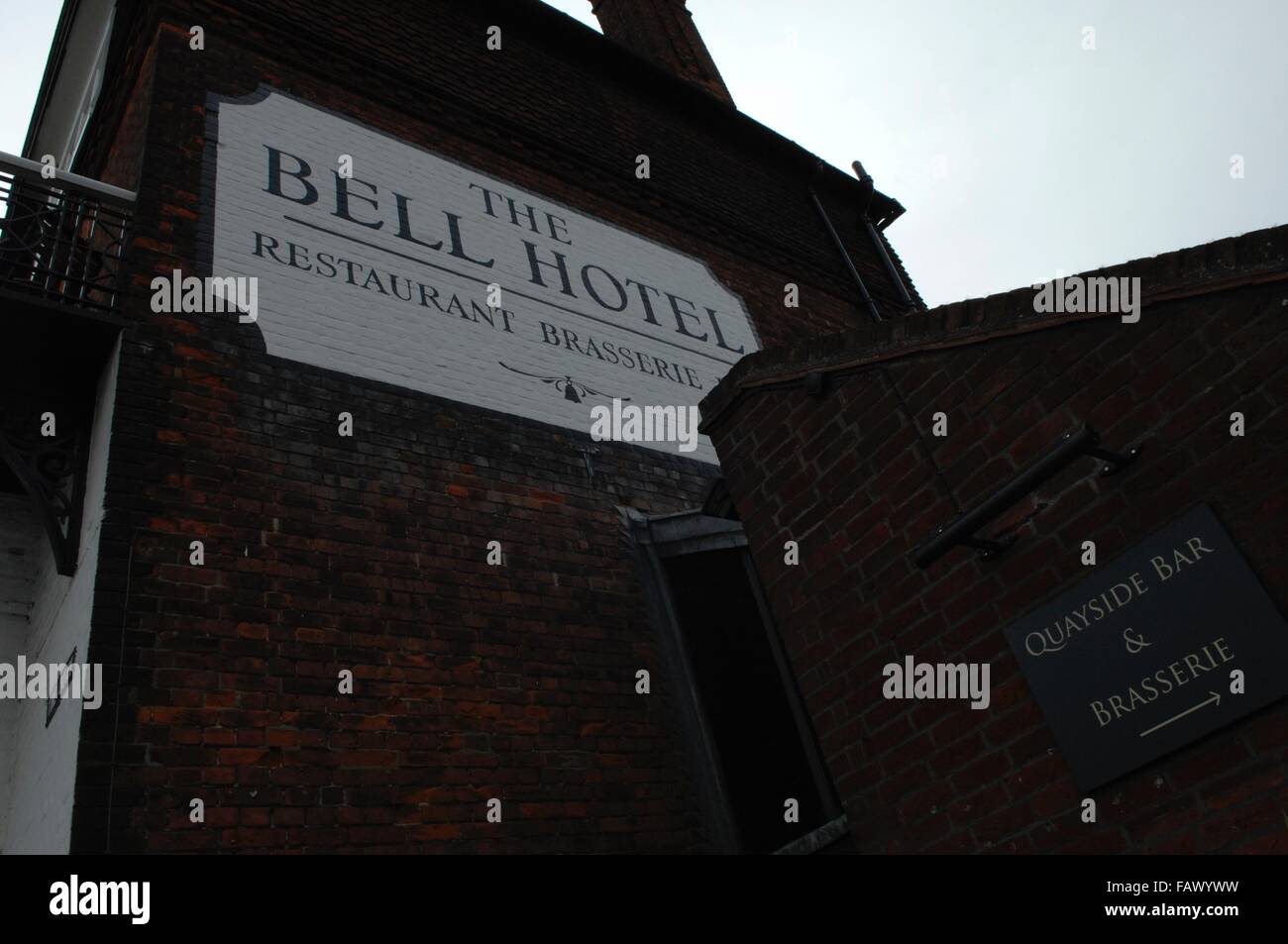 La Bell Hotel,Sandwich,Kent, Reino Unido Foto de stock