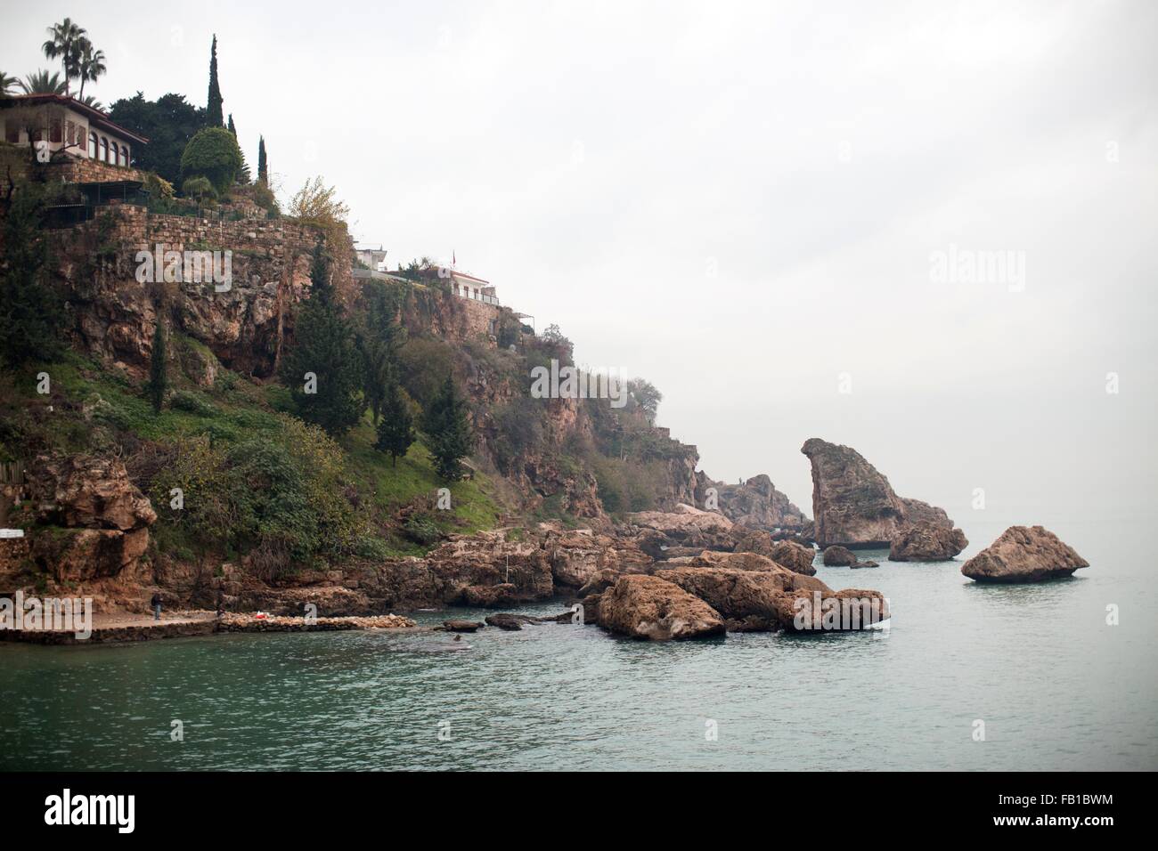 La costa de Antalya, Turquía Foto de stock