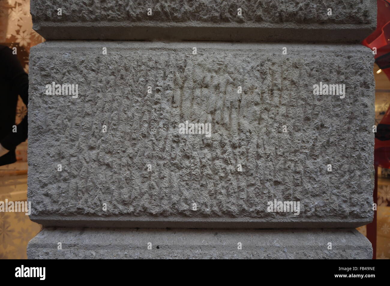 Ladrillo de piedra con textura de alto nivel Foto de stock