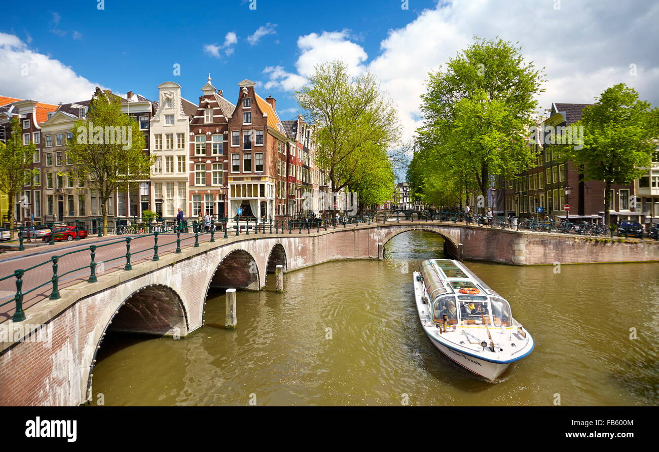 Amsterdam - Holanda, Países Bajos Foto de stock