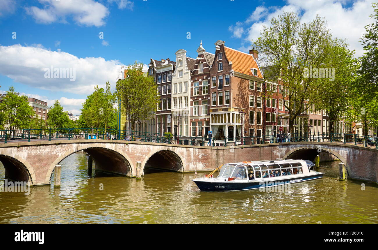 Amsterdam - Holanda, Países Bajos Foto de stock