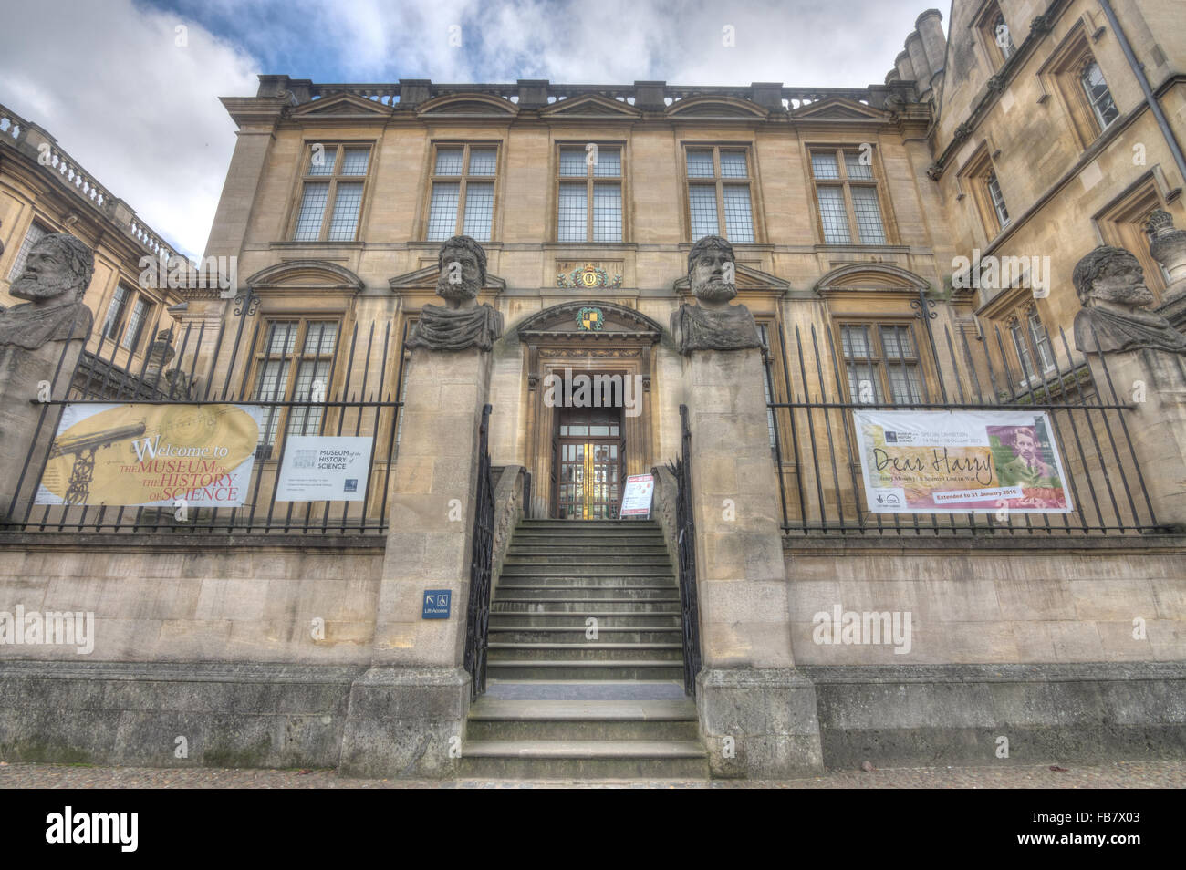 Museo de Historia de la ciencia, Oxford Foto de stock