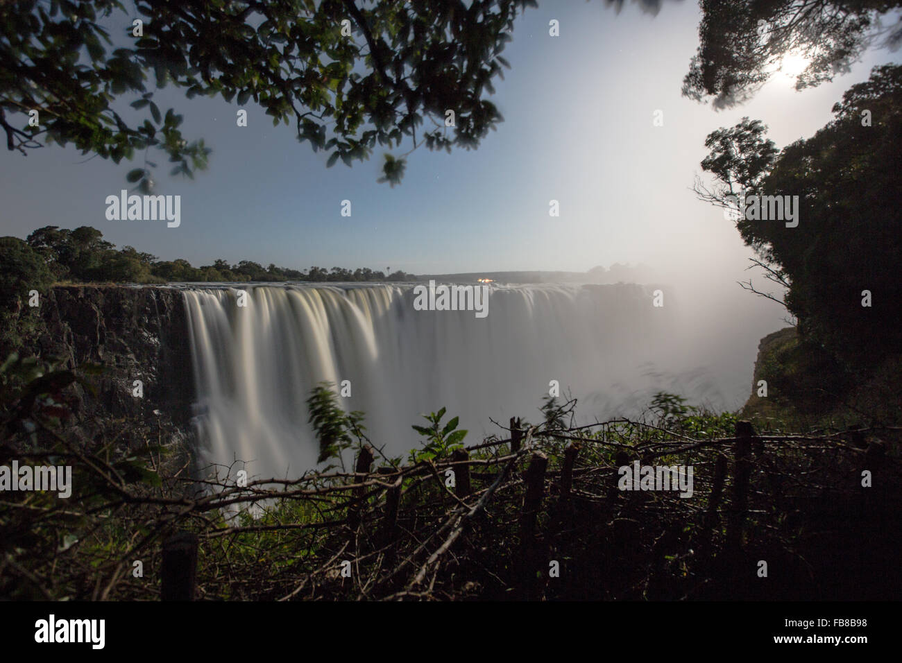 Victoria Falls, Zimbabwe Foto de stock