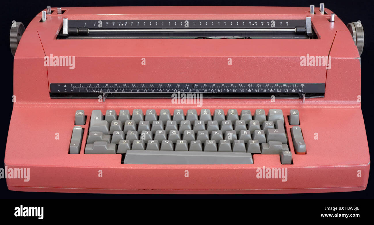 Maquina de escribir electronica fotografías e imágenes de alta resolución -  Alamy