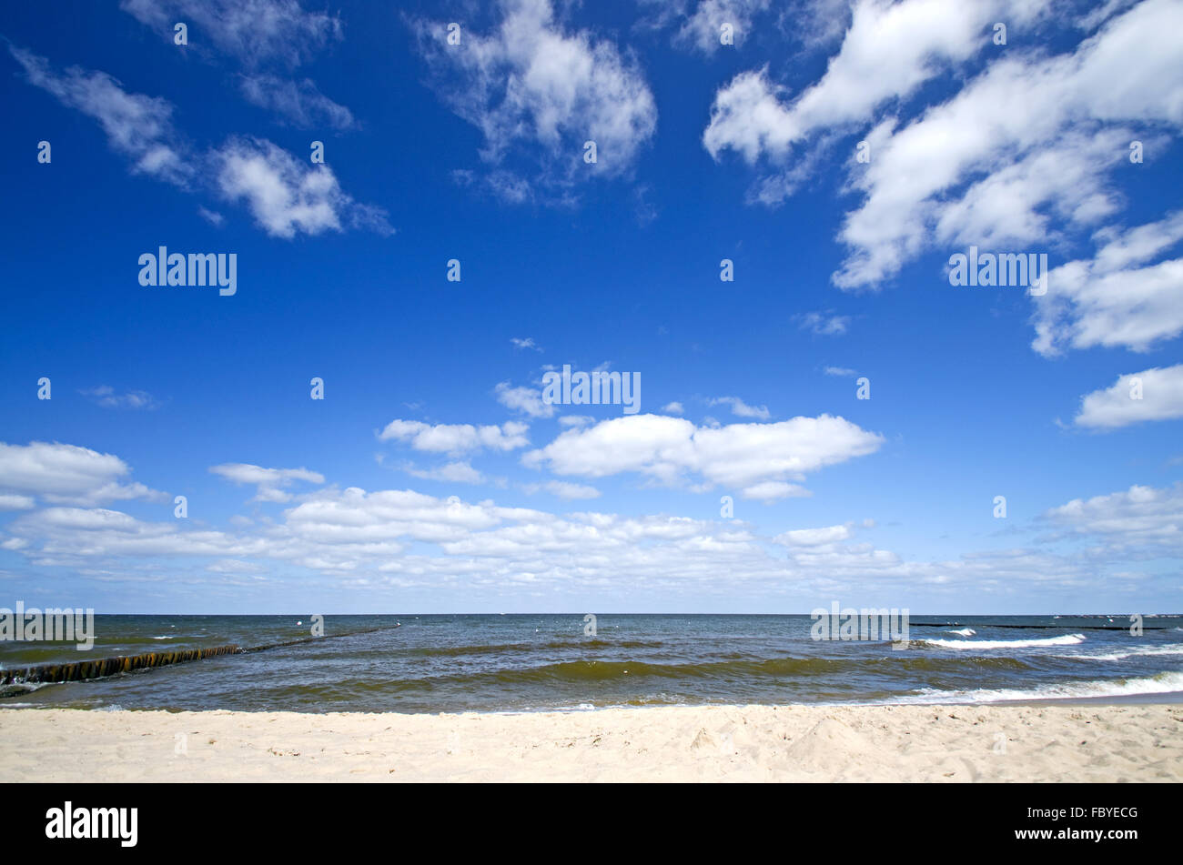 Mar Báltico alemania Foto de stock