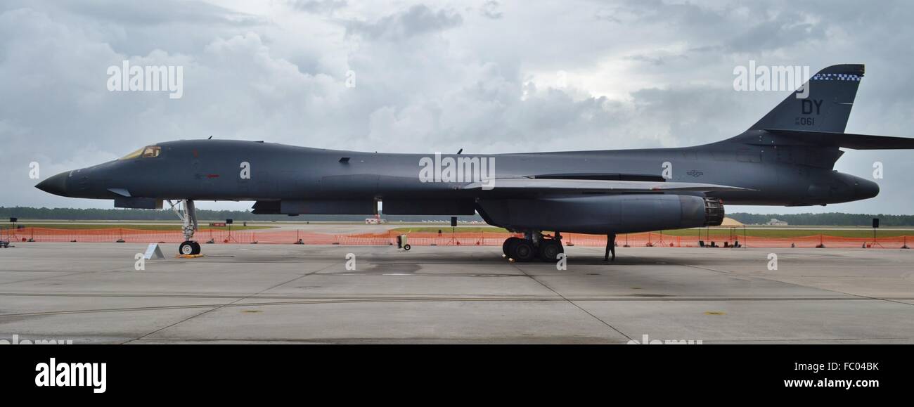 Bombardero B-1 de la Fuerza Aérea (Lancer/hueso) Foto de stock