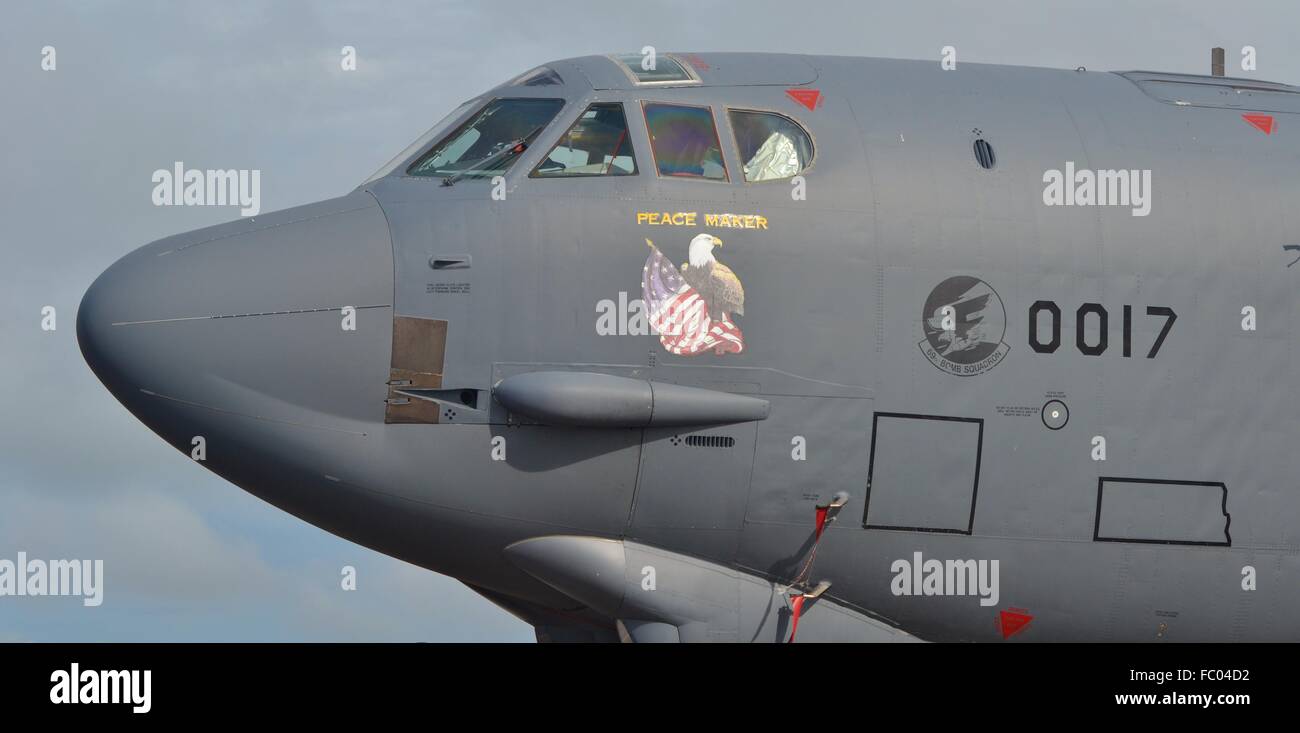Fuerza Aérea bombardero B-52 Stratofortress Foto de stock