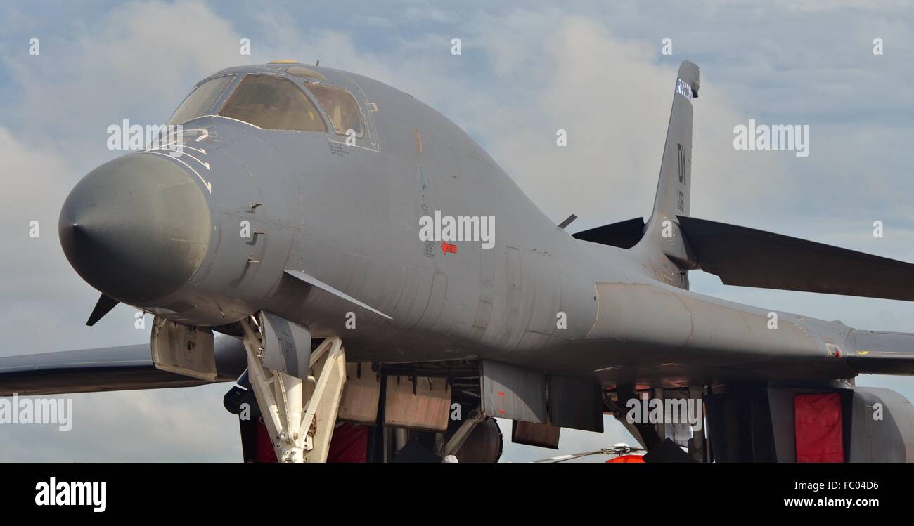 Bombardero B-1 de la Fuerza Aérea (Lancer/hueso) Foto de stock