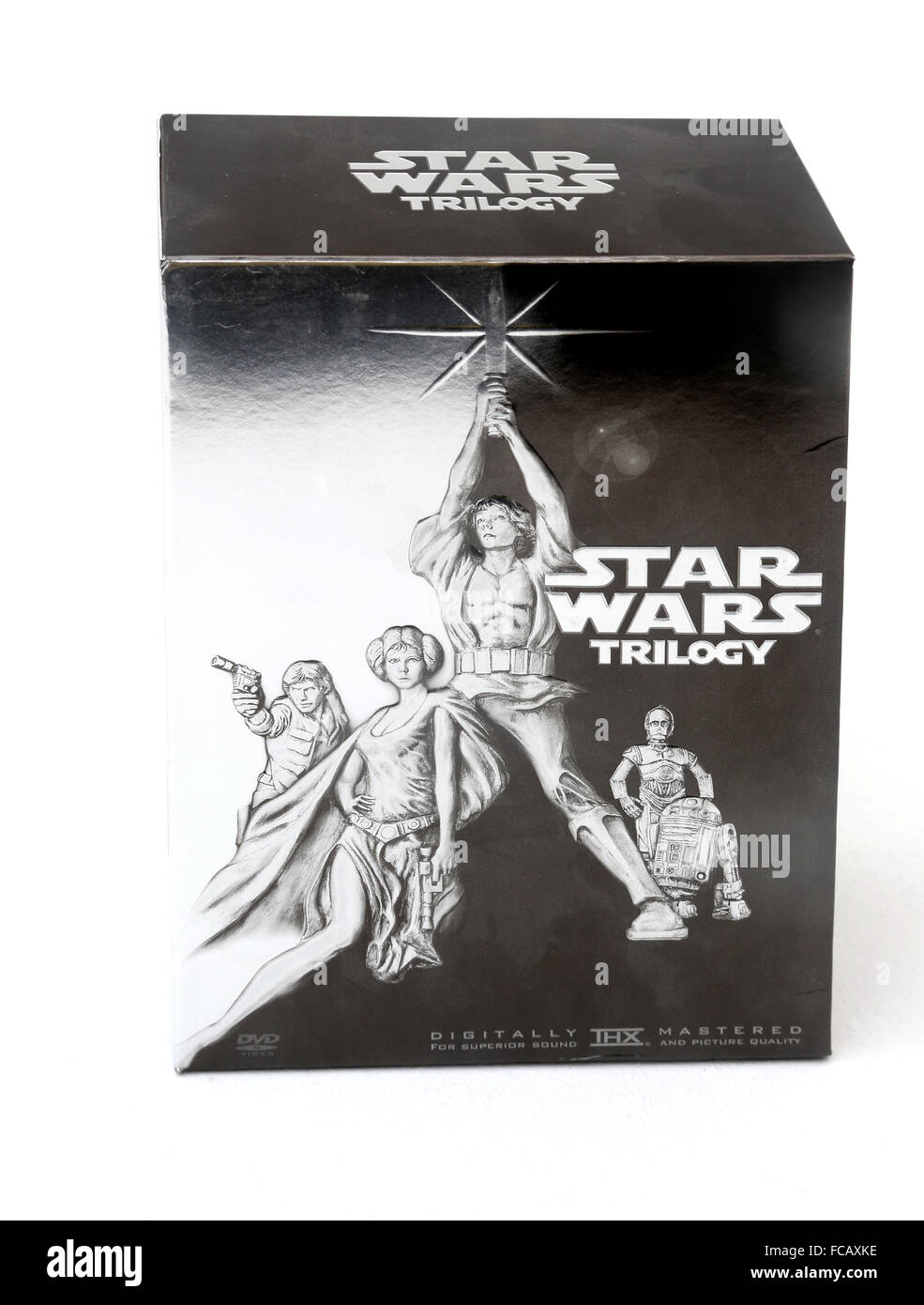 Star Wars Trilogy DVD box set Edición Especial Fotografía de stock - Alamy