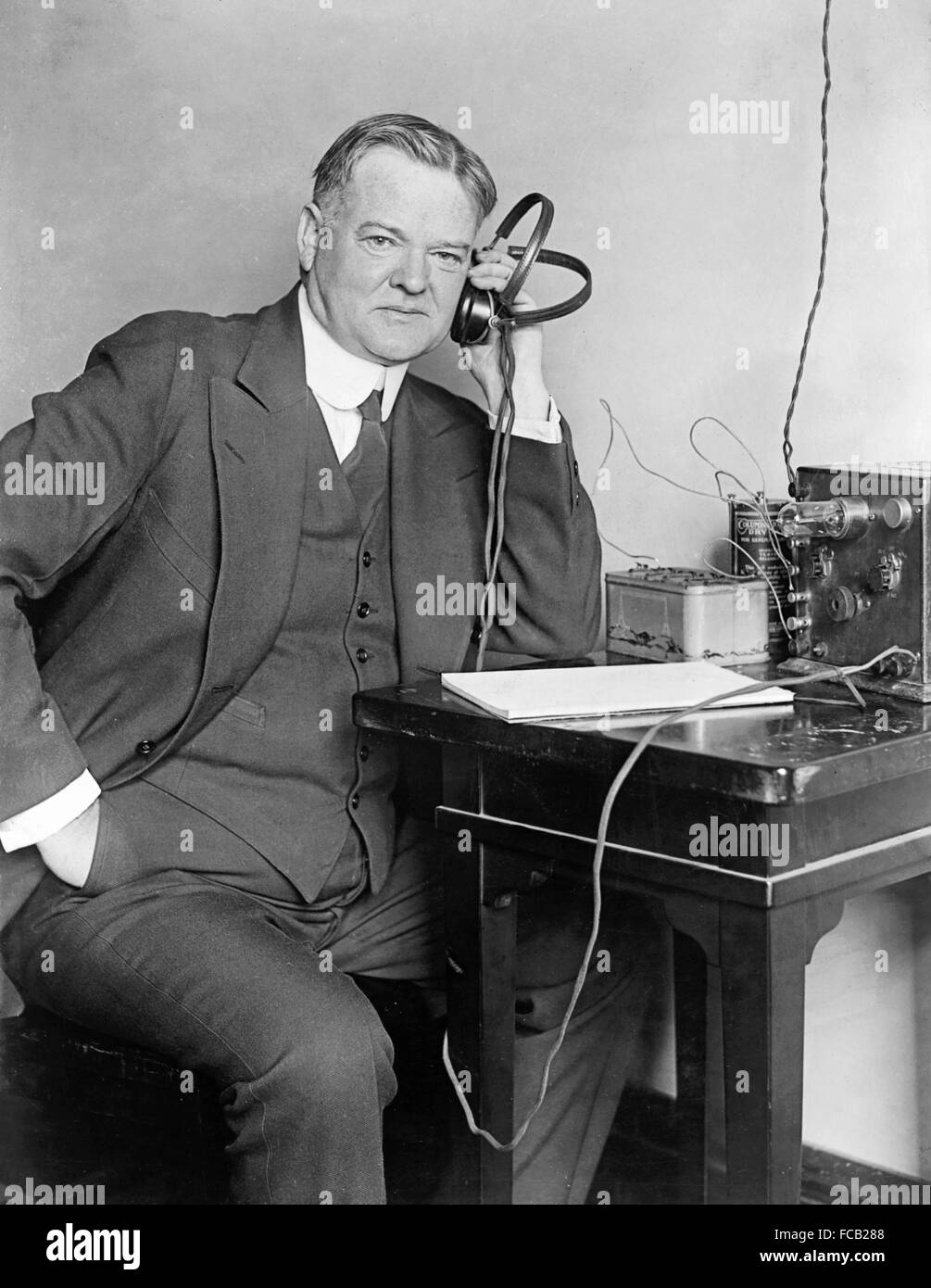 Herbert Hoover, el 31º Presidente de los Estados Unidos, c.1925 Foto de stock