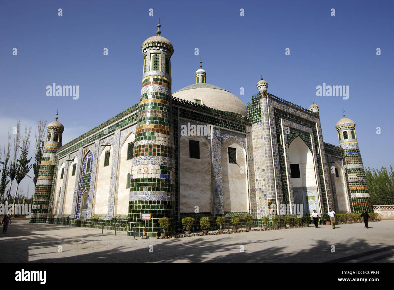 Aba mausoleo de Khoja en Kashgar, La Provincia china de Xinjiang Foto de stock