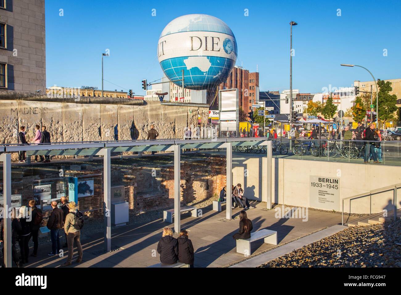 Ilustración de la ciudad de Berlín, Alemania Foto de stock