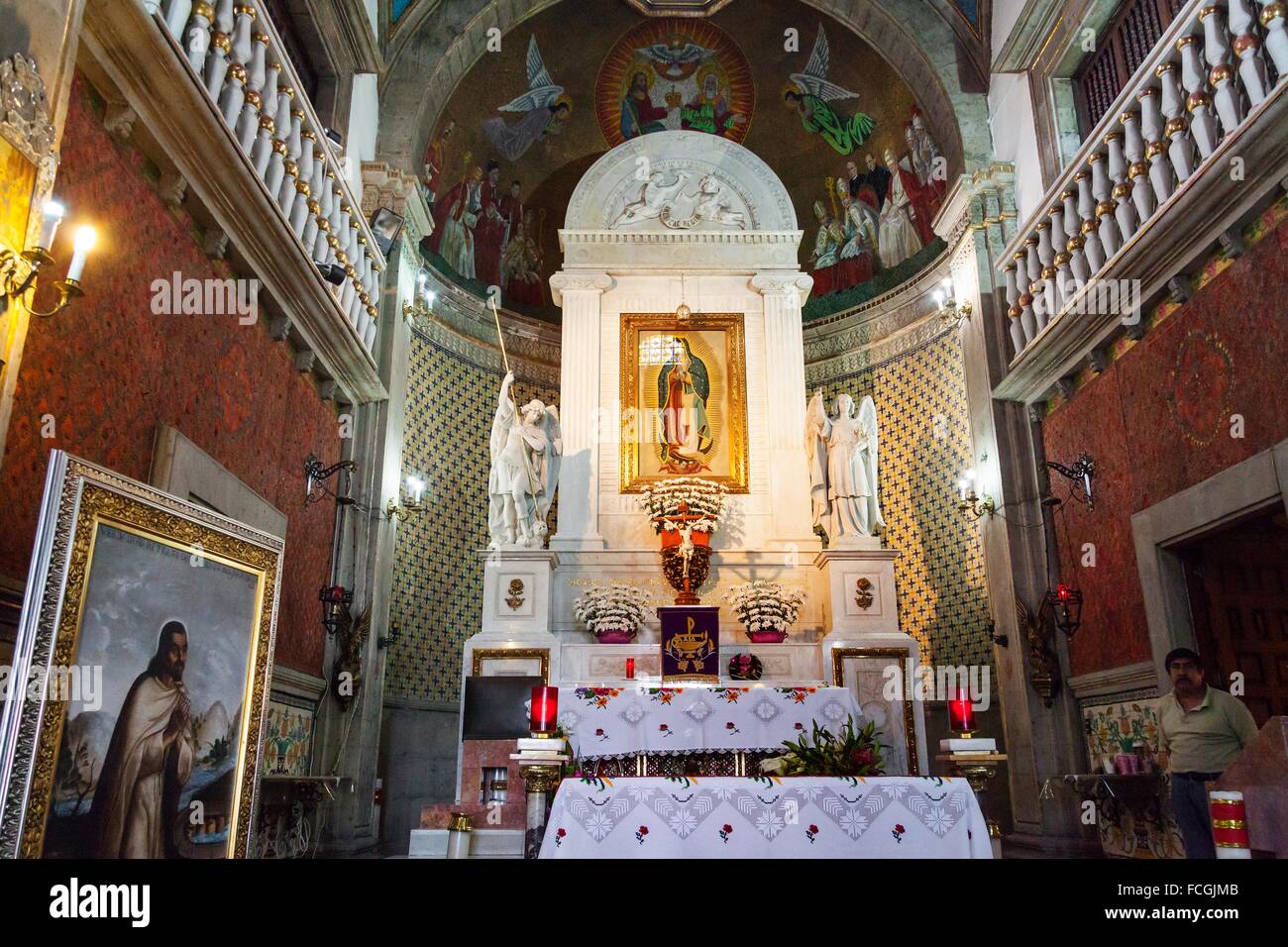 Capilla del Cerrito, la Basílica de Nuestra Señora de Guadalupe (Basílica de Nuestra Señora de Guadalupe), Ciudad de México, México DF, México Fotografía de stock - Alamy Capilla del Cerrito, la Basílica de Nuestra Señora de Guadalupe (Basílica de Nuestra Señora de Guadalupe), Ciudad de México, México DF, México Fotografía de stock - Alamy