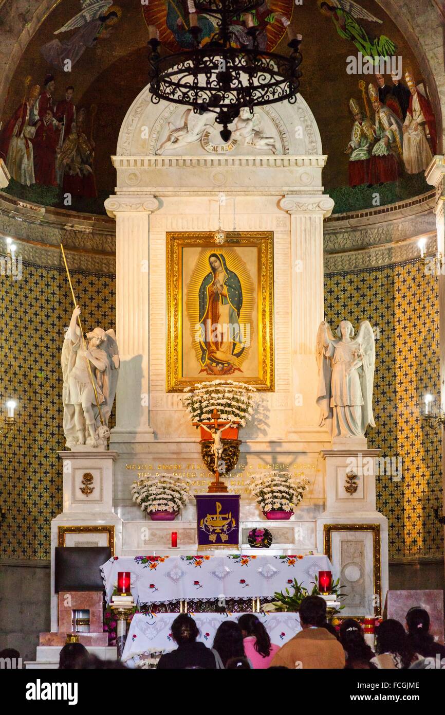 Capilla del Cerrito, la Basílica de Nuestra Señora de Guadalupe (Basílica de  Nuestra Señora de Guadalupe), Ciudad de México, México DF, México  Fotografía de stock - Alamy