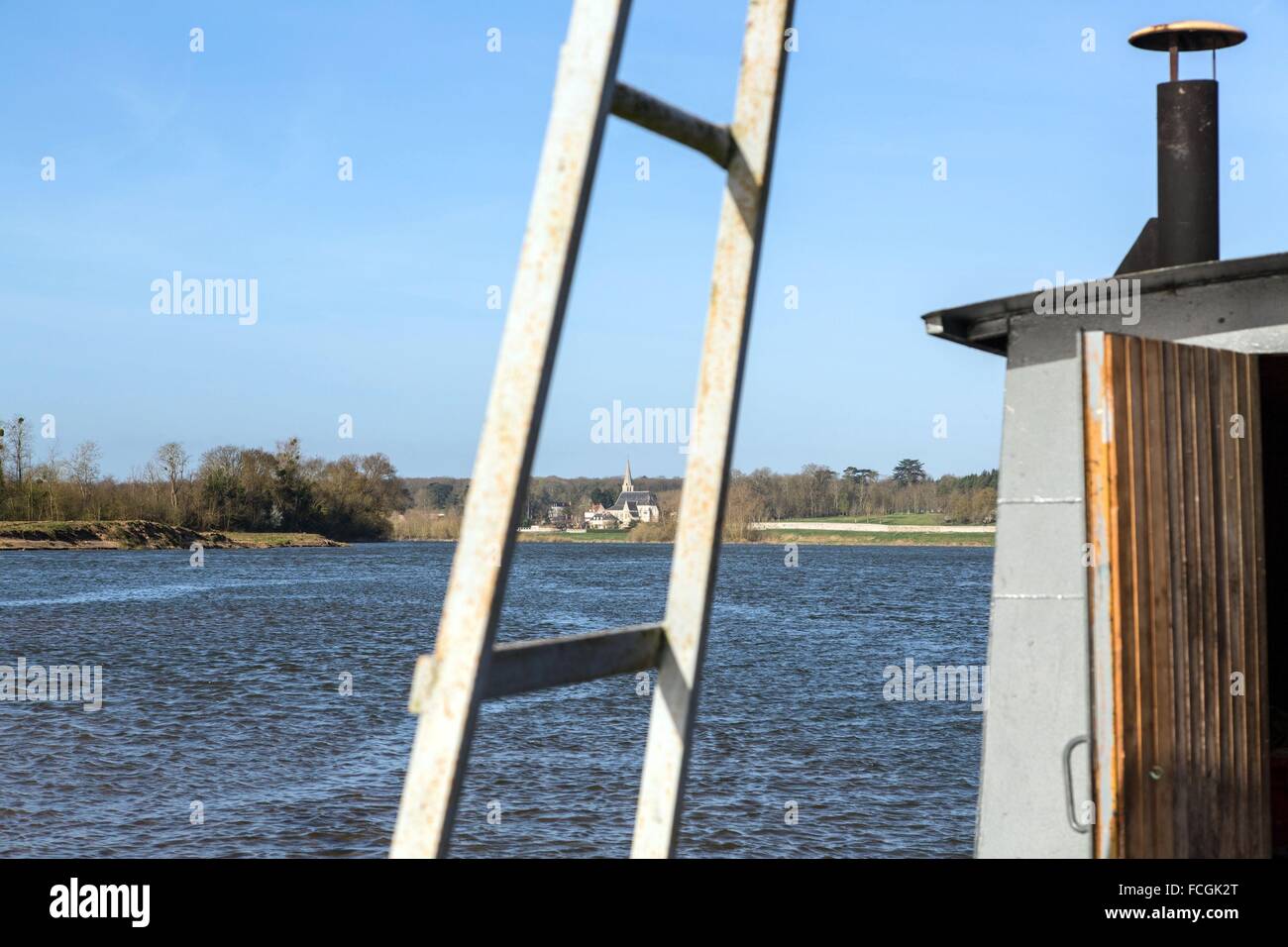 Ilustración de Loir-et-Cher (41), Francia Foto de stock