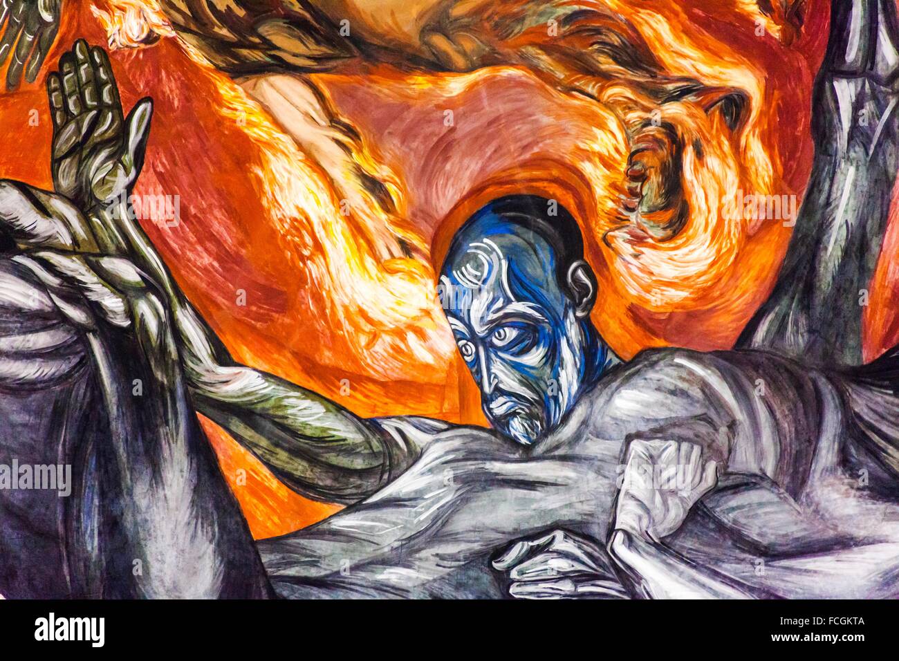 Jose clemente orozco mural man Fotos e Imágenes de stock Alamy