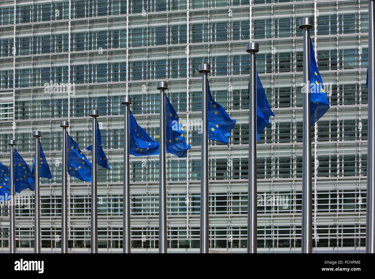 Comisión Europea, Bruselas, Bélgica Foto de stock