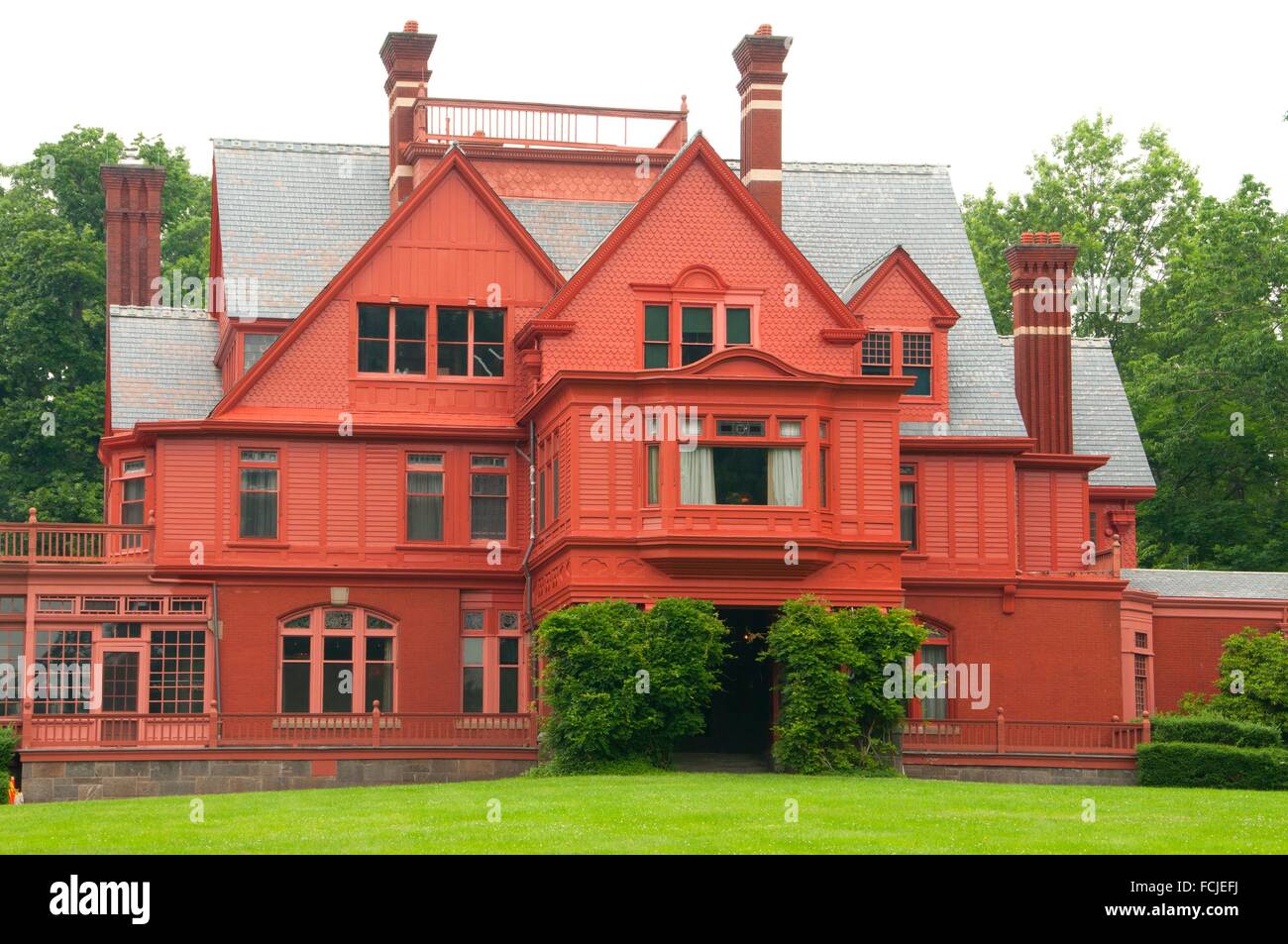 Glenmont Estate (Edison Home), Thomas Edison National Historic Park, Nueva Jersey. Foto de stock