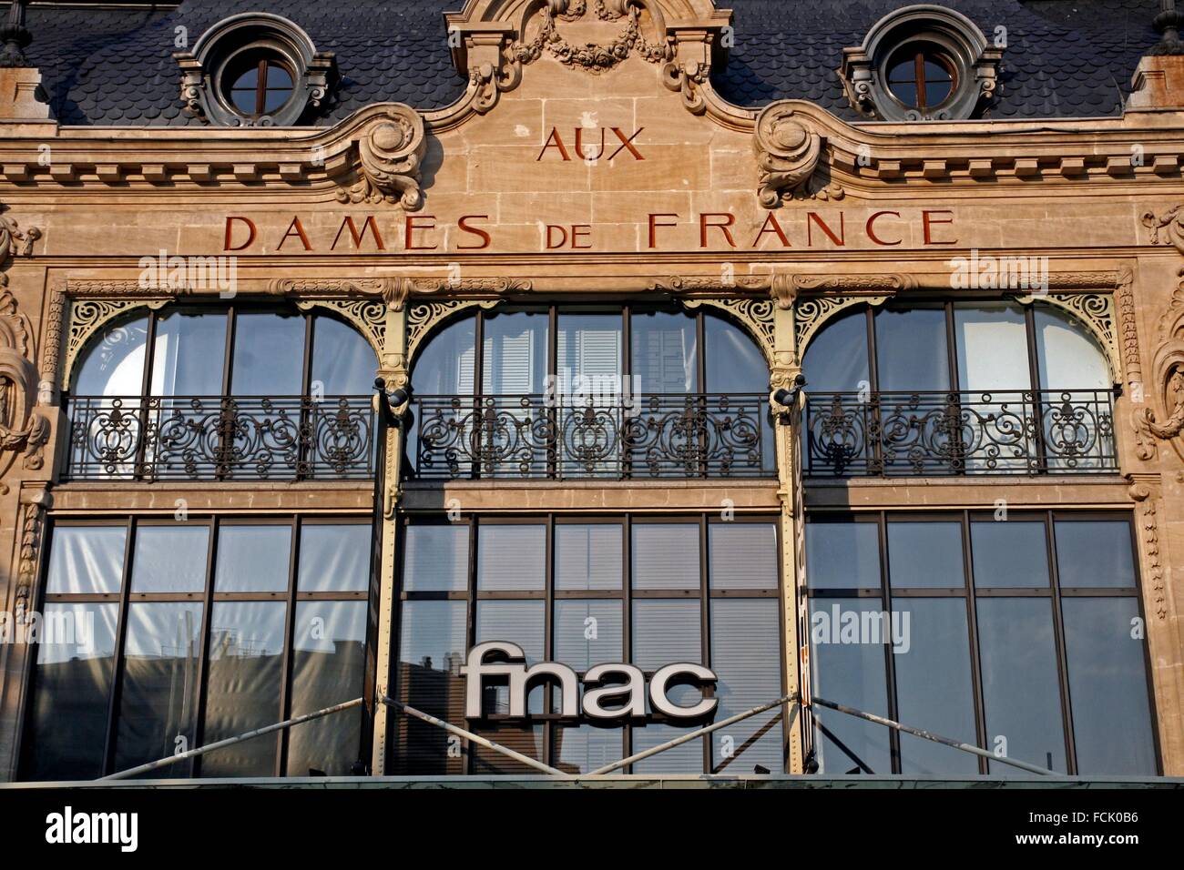 Mall, edificio Dames de France. 1905-1907, Perpignan, Francia Fotografía de Alamy