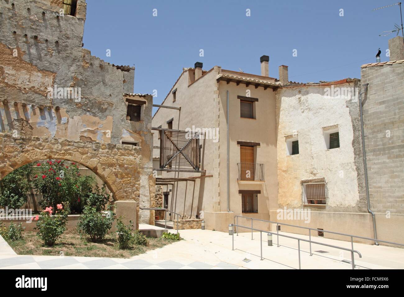Belmonte de San José pueblo condado Matarranya Teruel Aragón España  Fotografía de stock - Alamy