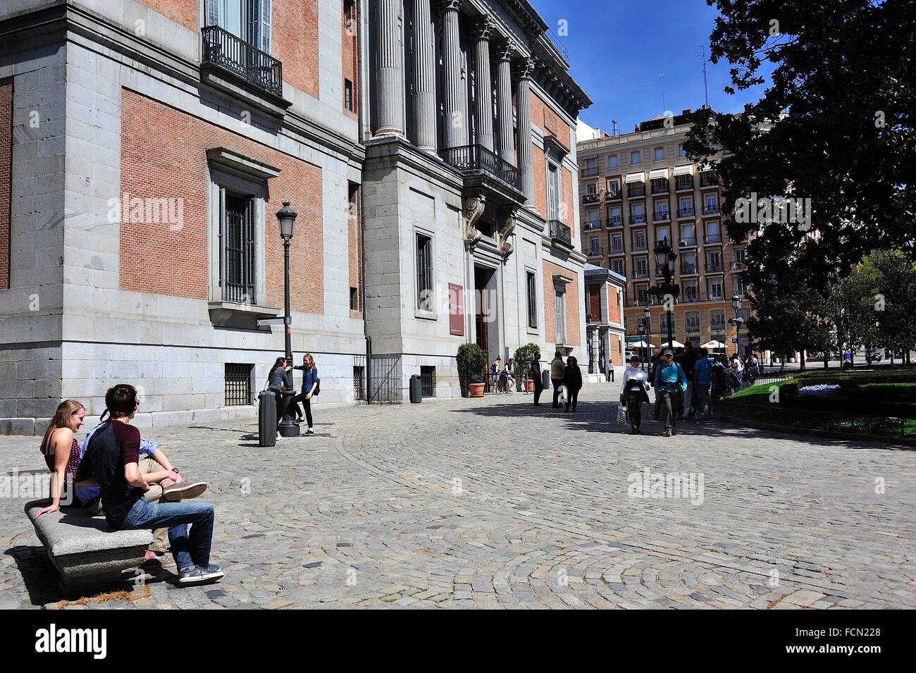 El Museo del Prado. Puerta de Murillo. Madrid, España Fotografía de