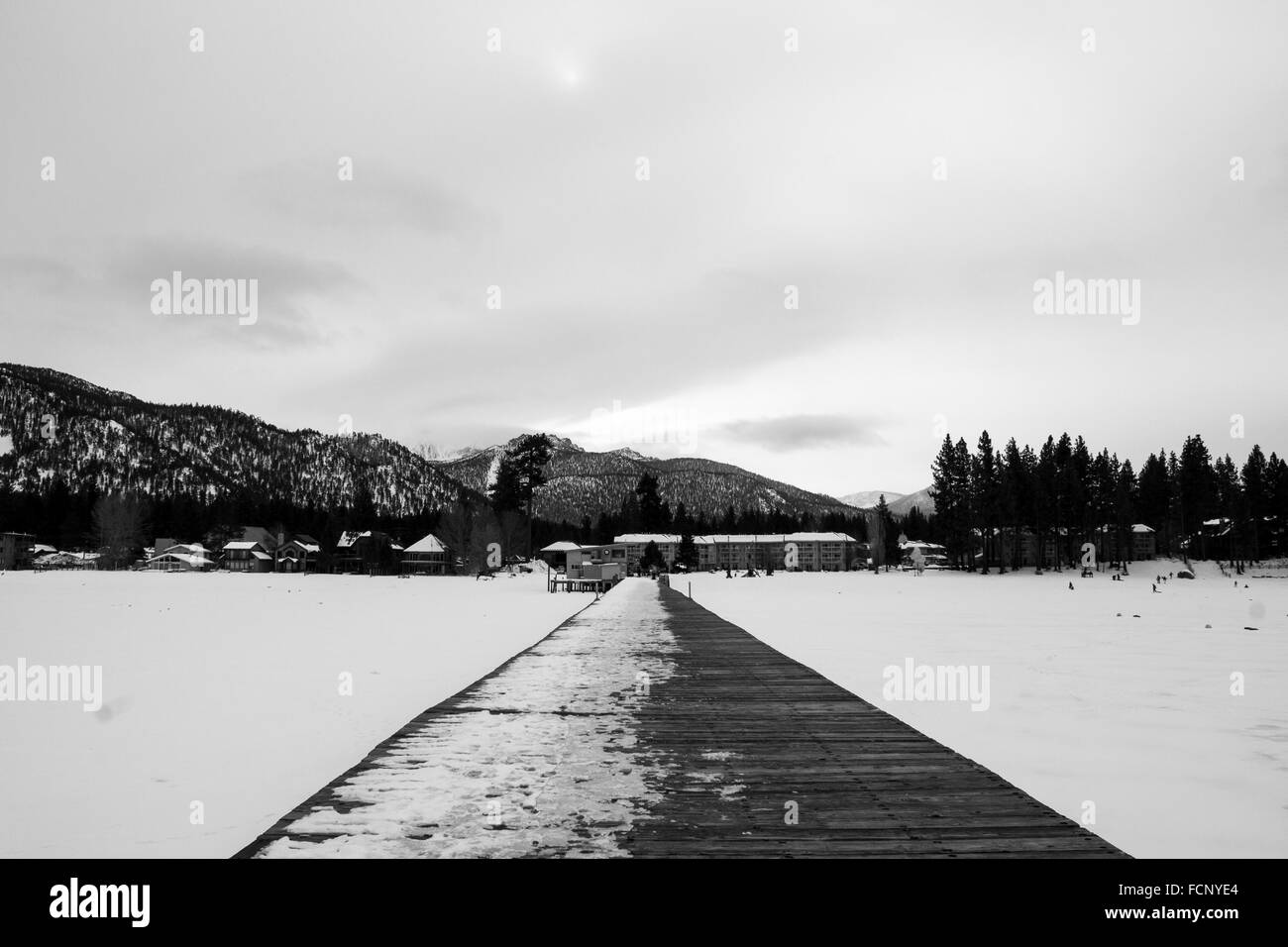South Lake Tahoe Foto de stock