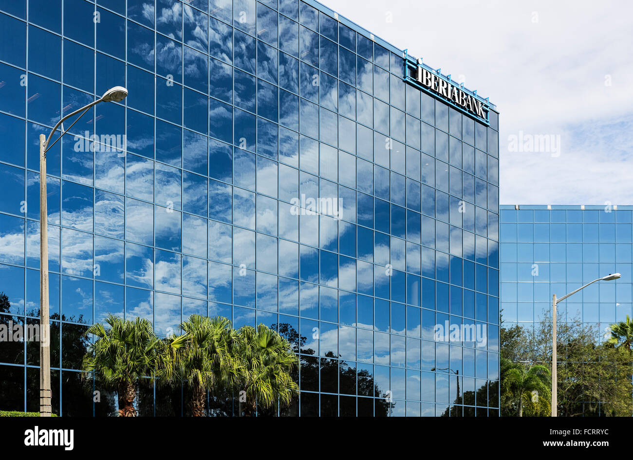 Iberia oficina bancaria, Orlando, Florida, EE.UU. Foto de stock