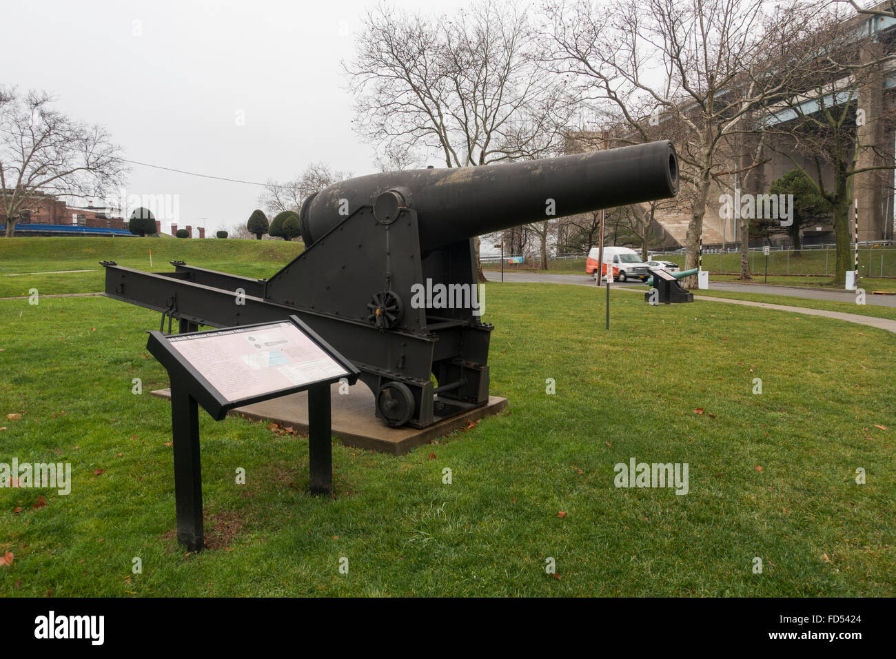 Fort Hamilton batalla de Long Island, Brooklyn NYC Foto de stock