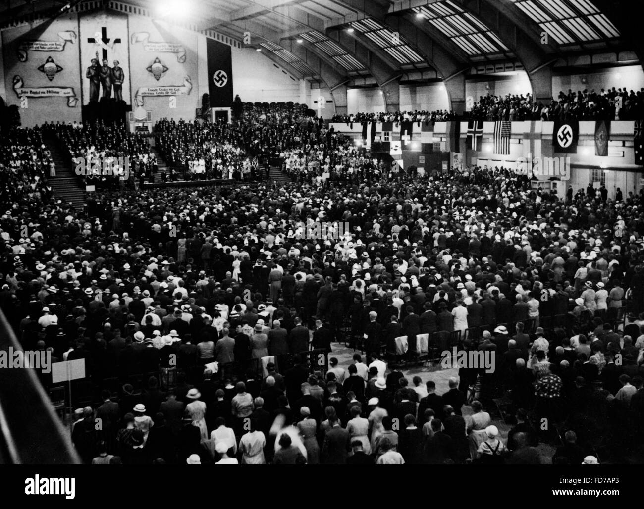 Congreso Bautista Mundial en Berlín, 1934 Foto de stock