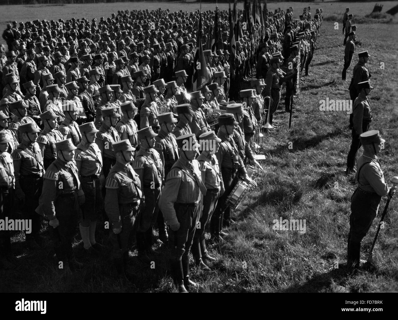 A partir de la película Moviestill 'S.A.-Mann Marca", 1933. Foto de stock