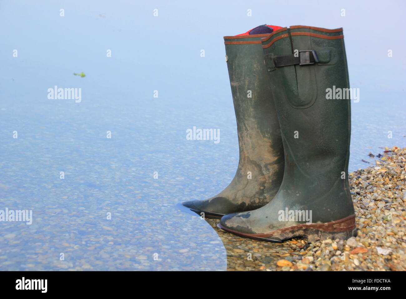 Los agricultores botas de goma Fotografía de stock - Alamy