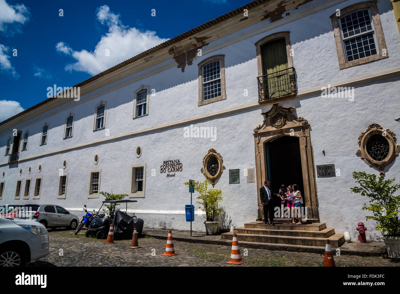 Pestana Convento do Carmo, Hotel de 5 estrellas, en Salvador, Bahia, Brasil Foto de stock