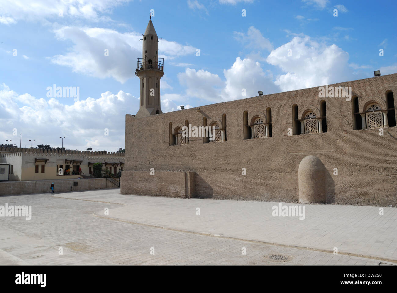 Patio de la primera mezquita de África la mezquita de Amr ibn al Aas