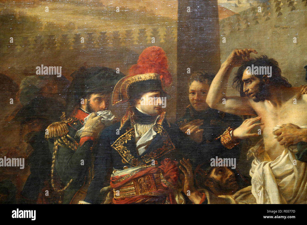 Bonaparte Visitando A Los Apestados De Jaffa 1804 Durante La