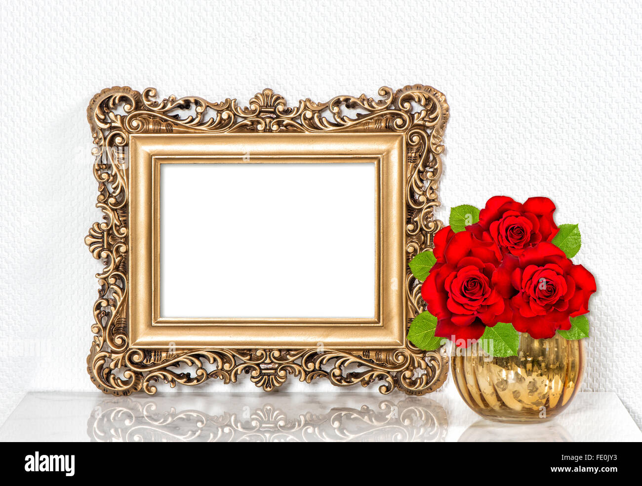 Marco de rosas rojas fotografías e imágenes de alta resolución - Alamy