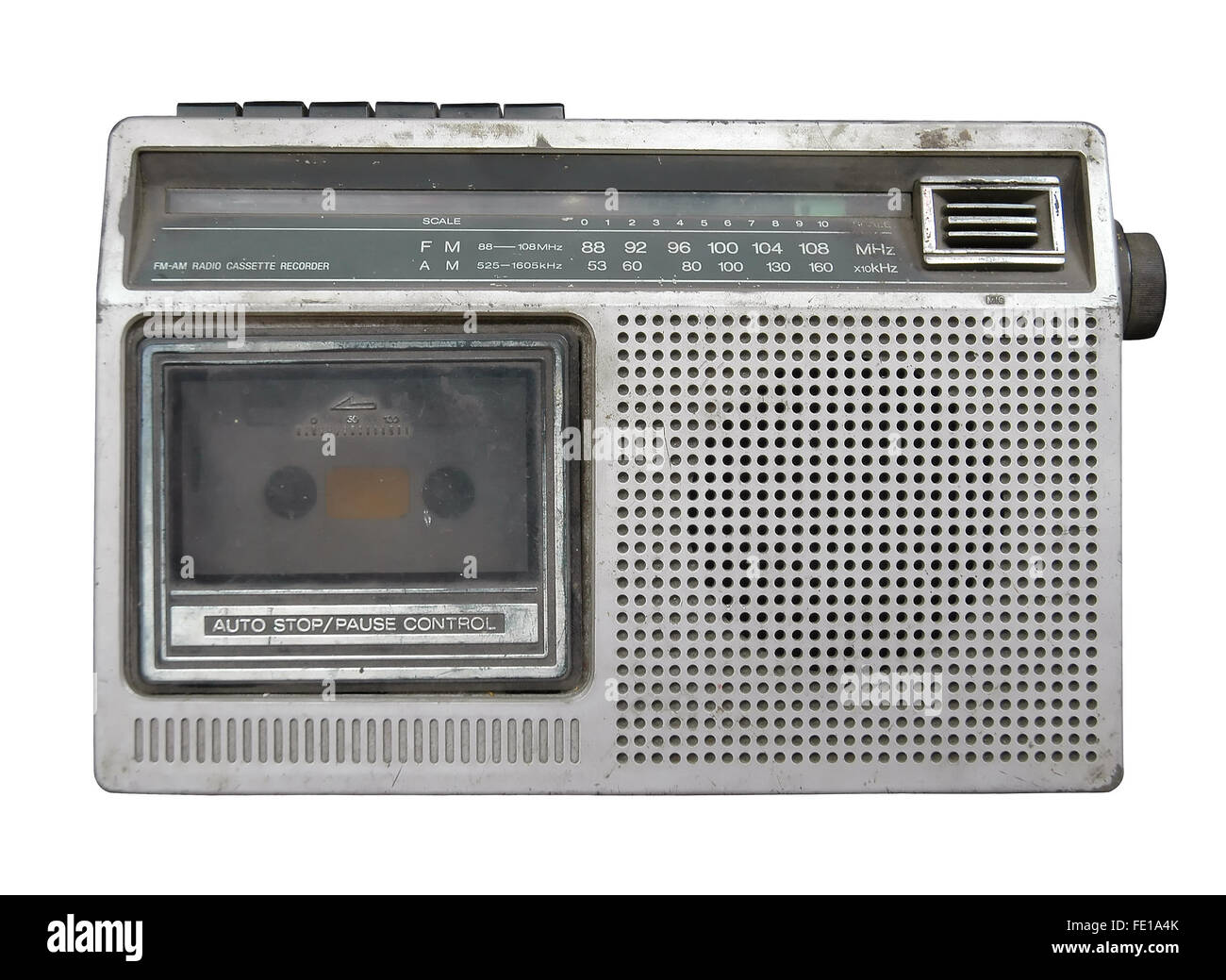 Old radio cassette recorder isolated fotografías e imágenes de alta  resolución - Alamy