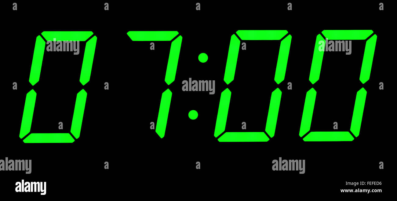 Seven o´clock fotografías e imágenes de alta resolución Alamy