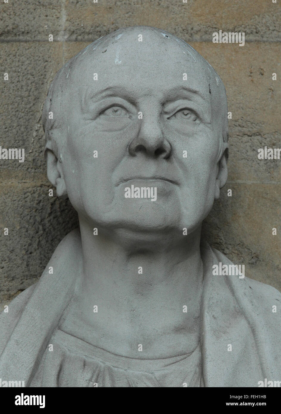 Estatua de John Nash, arquitecto en Londres Foto de stock