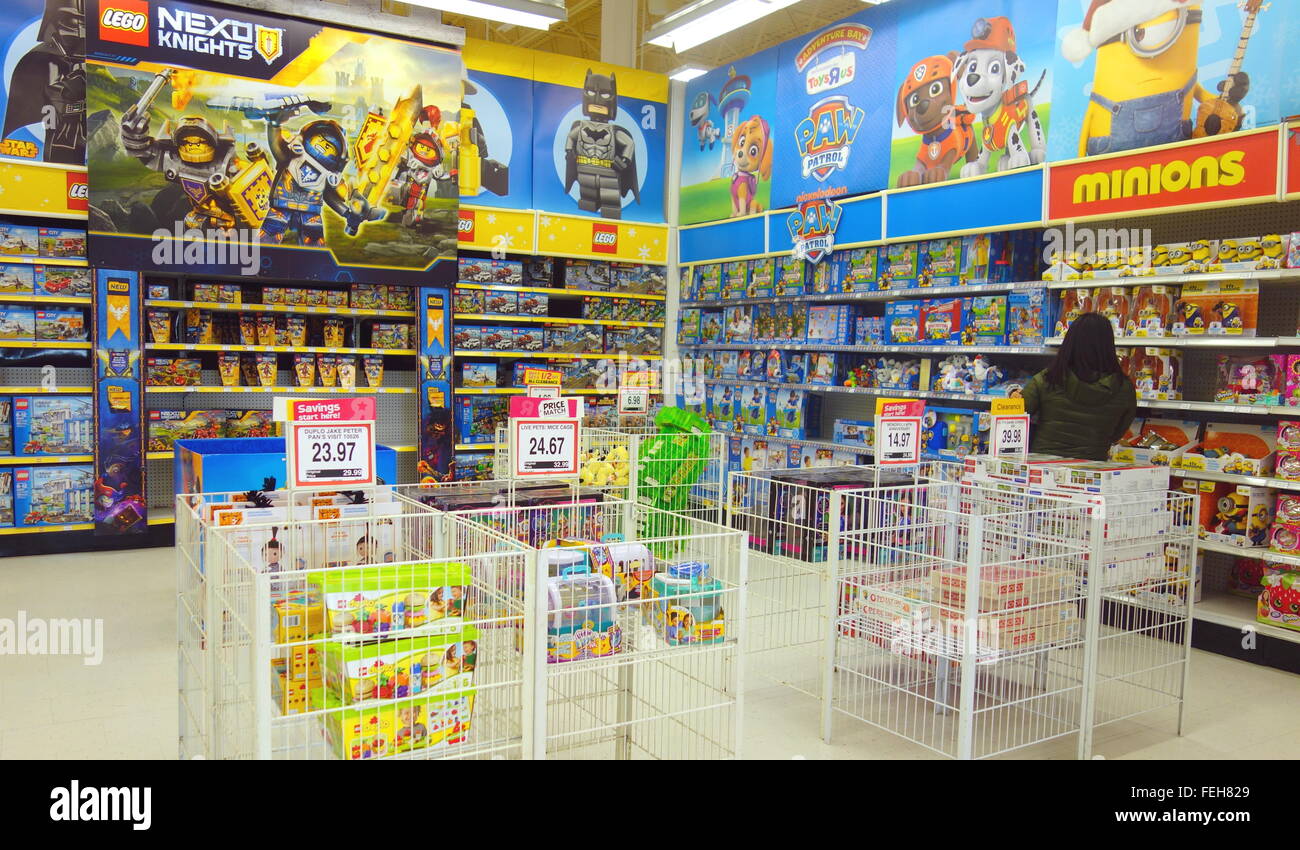 Tienda de Toys R Us en Toronto, Canadá Fotografía de stock Alamy