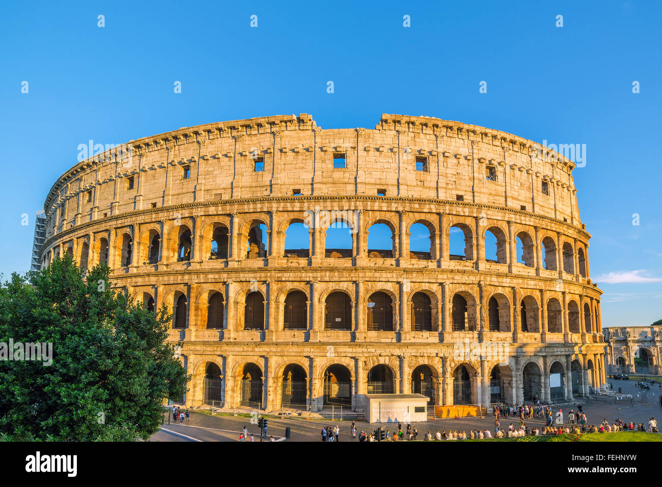 Coliseo , Roma , Italia Foto de stock